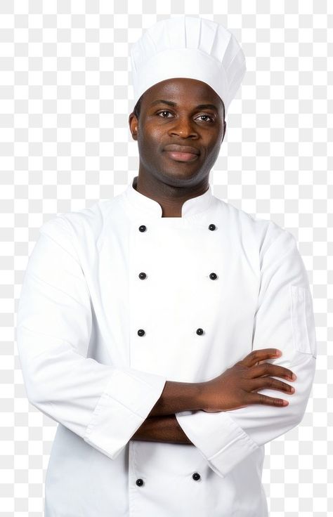 Black Chef, Staff Uniforms, Chef Uniform, Chef Clothes, Free Png, Social Media Design, African American, Black Men, Fashion Brand