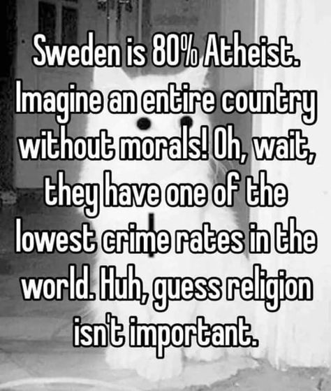 Atheist Humor, Atheist Quotes, Anti Religion, Question Everything, The Words, Thought Provoking, Wise Words, Words Of Wisdom, Sweden