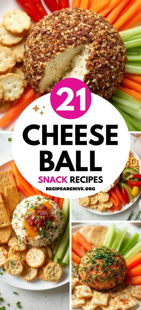 21 Irresistible Cheese Ball Recipes Cheddar Bay Pepper Jack Shrimp Balls, Nye Cheese Ball, Best Cheese Ball Recipes Super Bowl, Bits And Pieces Party Cheese Ball, Cheese And Cracker Pairings, Cheese Ball Recipes Vegetarian, Classic Cheese Ball Recipes, Dill Cheese Ball Recipes, Small Cheese Ball Recipes