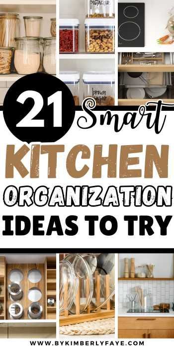 Gain control with these 21+ Smart Kitchen Organization Ideas You Need To Try, Kitchen Organization Ideas Cabinets, Kitchen Organization Ideas Countertops, Kitchen Organization Ideas DIY Kitchen Sorting Ideas, Best Kitchen Cabinet Organization Ideas, Kitchen Corner Countertop Storage, Kitchen Office Organization, Kitchen Cabinet Organization Ideas Layout Interior Design, Kitchen Tools Storage, Oil Organization Kitchen, Kitchen Draw Organization Ideas, Organizing Ideas For Kitchen Cabinets