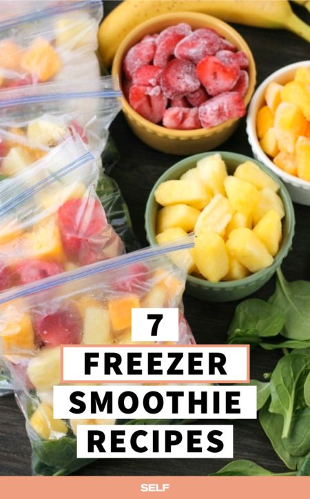 Smoothie Prep For The Week, Frozen Smoothie Recipes, Easy Healthy Smoothie Recipes, Freezer Smoothies, Smoothie Fruit, Buzzfeed Tasty, Keto Sweets, Food Mood, Breakfast Meal