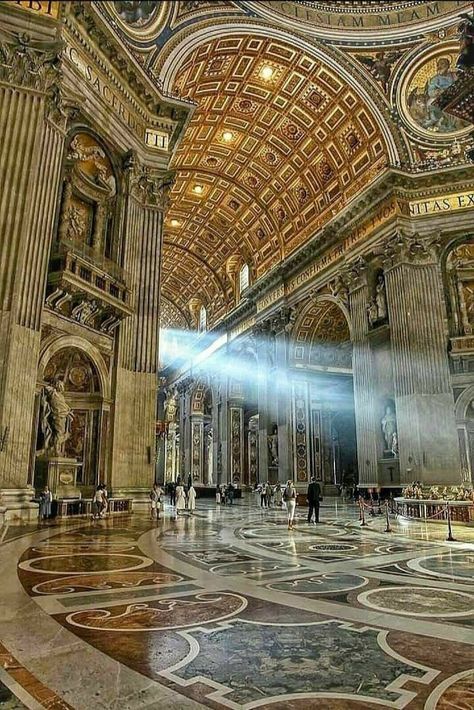 16th Century Architecture, Gorgeous Architecture, St Peters Cathedral, Architecture Wall Art, St Peters Basilica, Art Movements, St Peters, Cathedral Architecture, Cathedral Church