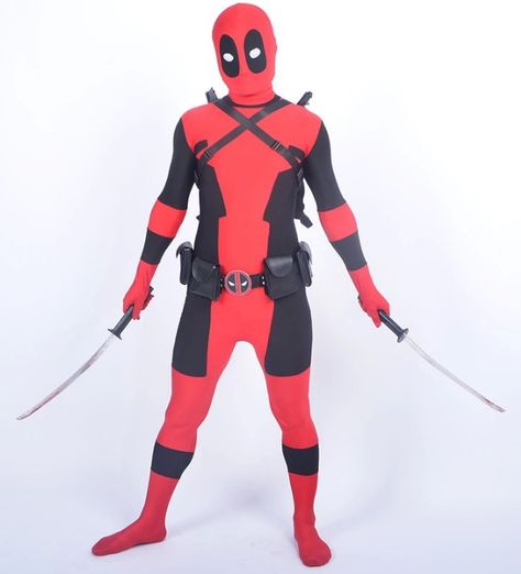 Diy Deadpool Costume, Deadpool Belt, Kids Deadpool Costume, Deadpool Halloween Costume, Deadpool Halloween, Diy Superhero Costume, Superhero Costumes Kids, Best Kids Costumes, Diy Superhero