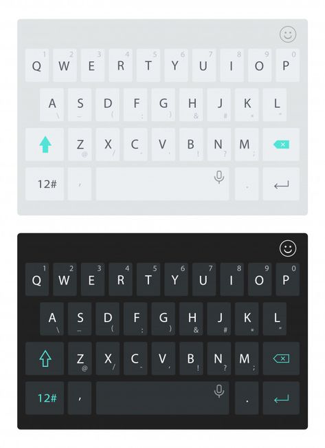 Smartphone virtual keyboard | Premium Vector #Freepik #vector #background Phone Keyboard, Online Message, Virtual Keyboard, App Interface, Phone Icon, Social Media Design Graphics, Reading Journal, Phone Screen, Design Tips