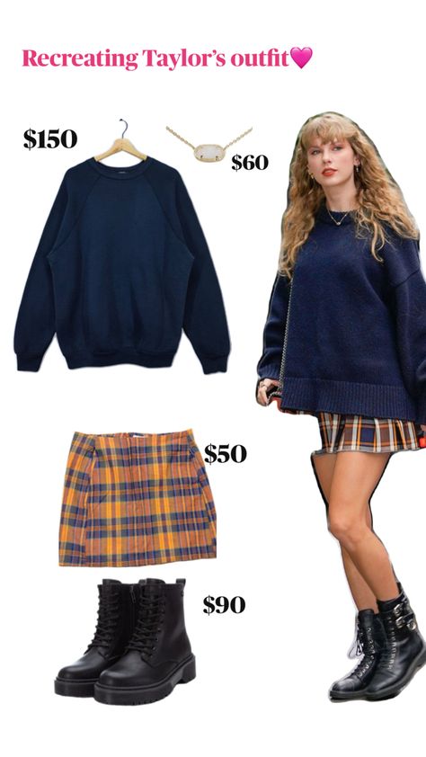 The skirt is from urban outfitters🧡💙 Taylor Swift Fashion, Taylor Outfits, Taylor Swift Outfits, Taylor S, Style Ideas, So True, Taylor Swift, Swift, Things That