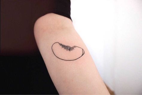 Georgia Tattoo, Peach Tattoo, Related Tattoos, Cage Tattoos, Belly Tattoos, Ribcage Tattoo, Line Art Tattoos, White Tattoo, Abstract Tattoo