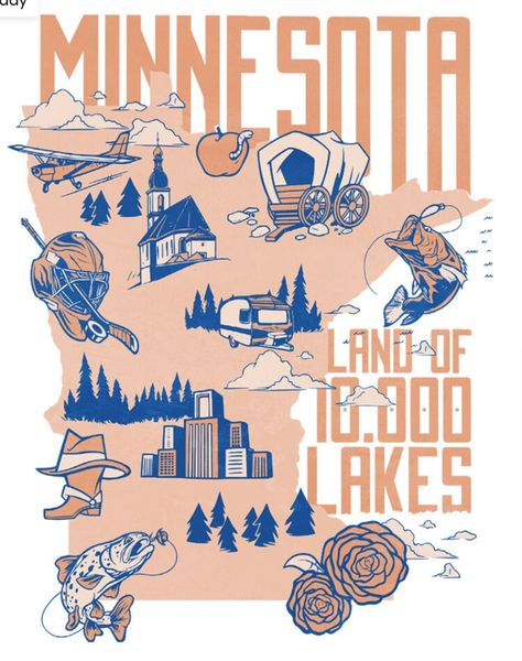 Minnesota Lakes T-shirt Design Vector Download - Awesome Screenshot Minnesota Outline Tattoo, Minnesota Aesthetic, Minnesota Embroidery, Minnesota Illustration, Pretty Visuals, Minnesota Outline, Minnesota Vintage Poster, Minnesota Poster, Minnesota Lakes