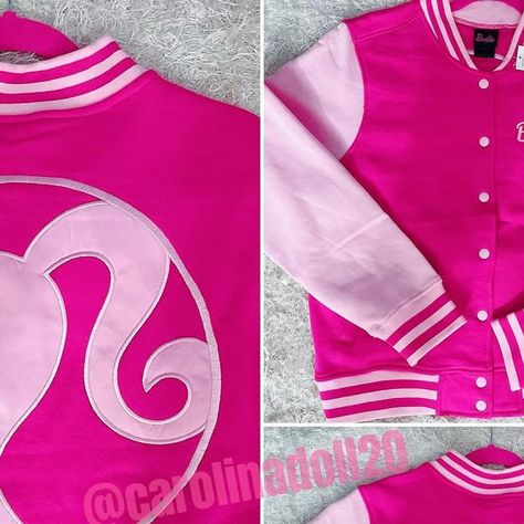 👑LaLa on Instagram: "My new Barbie varsity jacket!!👱🏽‍♀️💗 #Barbie #HotTopic #BarbieGirl #BarbiePink #PinkVarsityJacket" Barbie Jacket, New Barbie, Simple Trendy Outfits, Barbie World, Girl Party, Winter Clothes, Barbie Girl, Teen Girls, Hot Topic