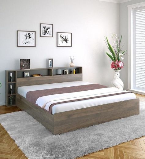 Wooden Bed With Storage, Modular Bed, Simple Bed Designs, Box Bed Design, Double Bed Designs, Bed Headboard Design, Wood Bed Design, Wooden Bed Design, Sofa Bed Design