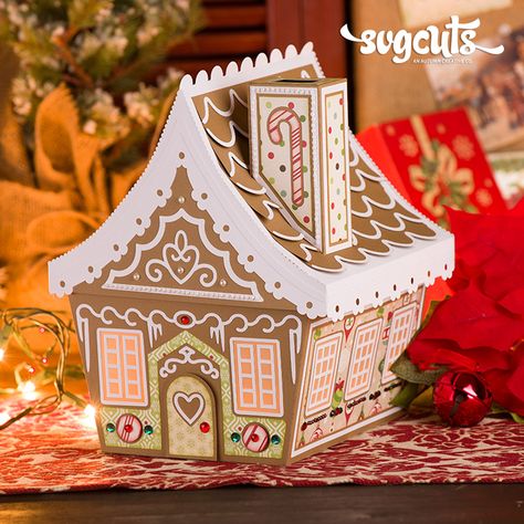 Gingerbread House Valentine's Day Sweets, Gingerbread Cards, Nature Christmas, Spiritual Travel, Barn Parties, Snowman Gifts, Christmas Gingerbread House, Christmas Shows, Cricut Files