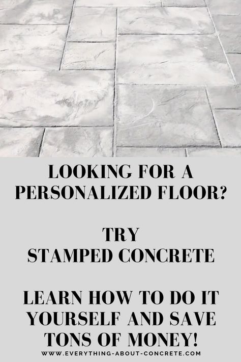 Non Slip Concrete Patio, How To Stamp Concrete, Diy Concrete Stamping, Diy Stamped Concrete Patio, Stenciled Driveway, Stamping Concrete, Ashlar Stamped Concrete Patio, Stamped Concrete Slate Look, Ashlar Slate Stamped Concrete Patio