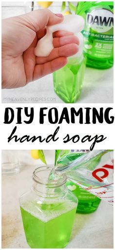 How To Make Your Own Foaming Hand Soap, How To Make Foam Soap, Foam Soap Recipe, Foaming Soap Recipe, How To Make Hand Soap, How To Make Foaming Hand Soap, Diy Foam Hand Soap, Diy Foam Soap, Diy Foaming Soap