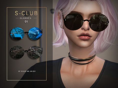 Sims 4 Sunglasses Cc, Sims Makeup, Gothic Glasses, Female Glasses, Ski Glasses, Makeup Cc, Sims 4 Body Mods, Cat Ears Headband, Sims 4 Gameplay