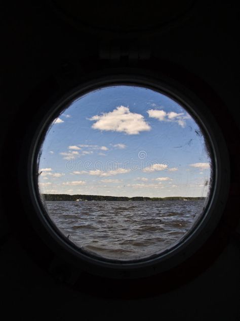 Porthole. View through the window on the ship , #AFF, #View, #Porthole, #ship, #window #ad Porthole Window Covering, Porthole Window Exterior, Spaceship Window View, Port Hole Window, Window Overlooking Ocean, Round Window, Porthole Window, Picture Windows, Water Views