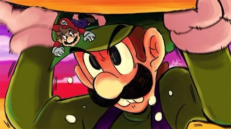 Princess Luigi, Mario All Stars, Mario Comics, Green Warriors, Mario Fan Art, Super Mario And Luigi, Geeky Art, Paper Mario, Super Mario Art