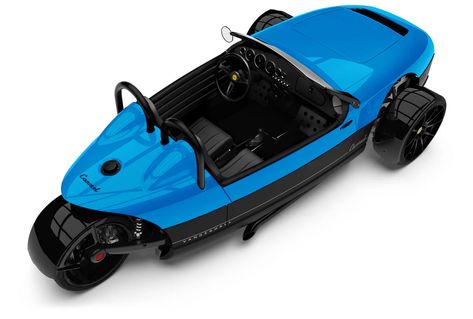 Carmel Blackjack Bosco Blue 2023 Vanderhall Motor Works | All Electric EV Sport, Off-Road Vehicles Three Wheeler, The Color Blue, Motor Works, Full Face Helmets, Car Wheels, Blackjack, Offroad Vehicles, Seat Belt, The Vintage