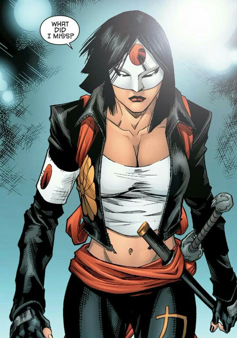 Dc Comic Women, Deadshot Comics, Dc Suicidesquad, Tatsu Yamashiro, Comic Women, Dc Women, Dc Comics Girls, Univers Dc, Arte Dc Comics