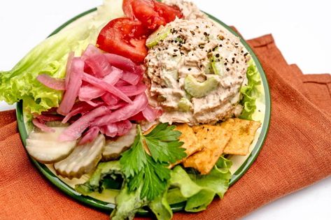 Classic Tuna Salad, Cold Plate, Canned Fish, Cucumber Salad Recipe, Vision 2024, Creamy Cucumber Salad, Creamy Cucumbers, Cucumber Recipes Salad, Primal Kitchen