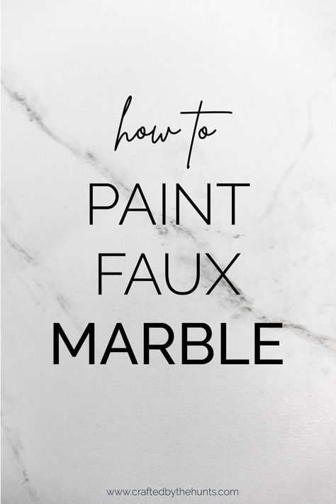 How to Imitate Marble with Paint | Faux Marble Technique Marble Effect Painting Diy Wall, Diy Marble Floor Paint, Diy Marble Painting, Paint Faux Marble, Marble Effect Paint, Diy Faux Marble, Condo Makeover, Faux Marble Paint, Marble Paint