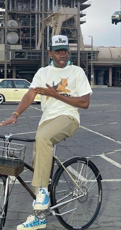 Cfg Outfit, Tyler The Creator Fashion, Tyler Concert, Tyler The Creator Outfits, Sir Baudelaire, Wolf Haley, Tyler The Creator Wallpaper, Fashion Creator, Faith Based Clothing