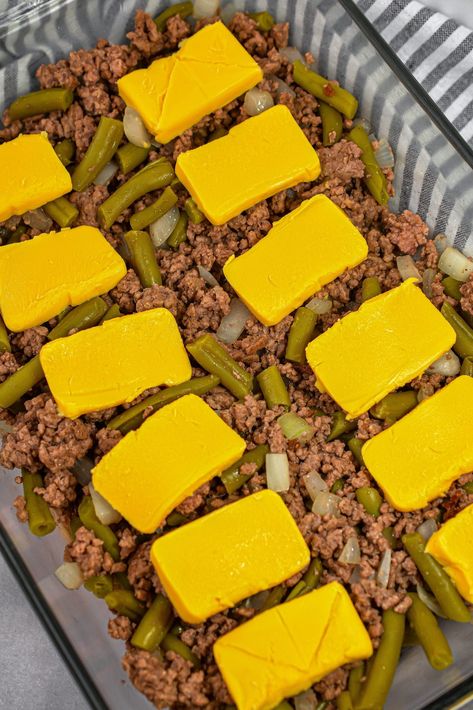 Hamburger Meat And Velveeta Recipes, Tator Tot Casserole With Velveeta, Poor Man Meals Families, Meals With Velveeta Cheese, Velveeta Casserole Recipes, Velveeta Dinner Recipes, Chicken And Velveeta Recipes, Hamburger And Velveeta Recipes, Ground Beef And Velveeta Recipes