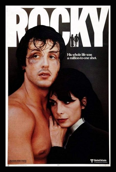 Rocky And Adrian, Rocky Sylvester Stallone, Stallone Movies, Rocky Poster, 1970s Movies, Klasik Hollywood, Rocky Film, I Love Cinema, Rocky Balboa