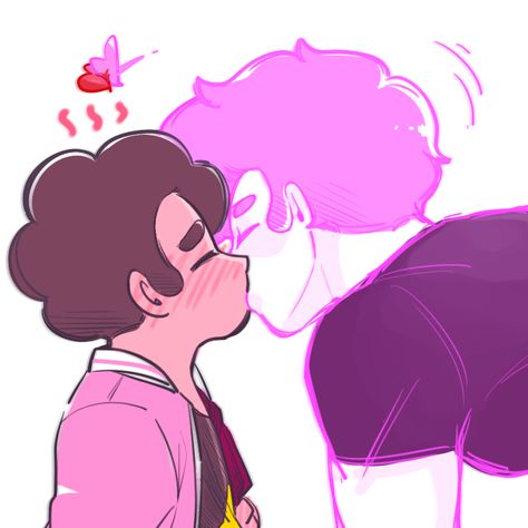 Steven X Pink Steven, Pink Steven, Steven Universe Fusion, Steven Universe Pictures, Steven Universe Ships, Steven Universe Movie, Steven Universe Anime, Steven Universe Au, Steven Universe Drawing