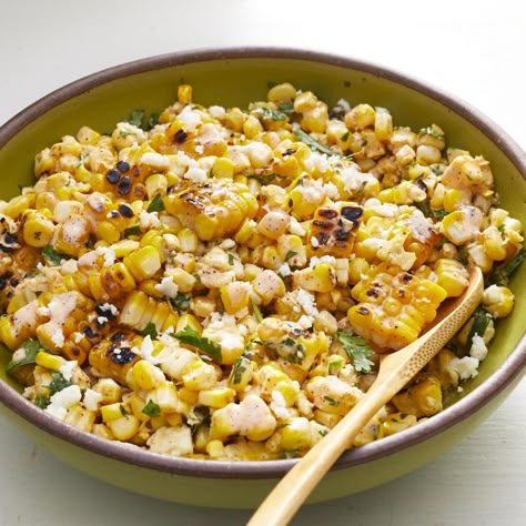 Elote Salad Elote Salad Recipe, Elote Salad, Grilled Corn Salad, Mexican Street Food, Mexican Street Corn, Street Corn, Corn Salad, Mexican Street, Corn Salads