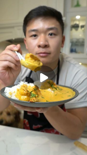 Jacky on Instagram: "SHRAMP curry baby Full recipe on kwokspots.com #shrimp #curry #coconut" Shrimp Coconut Curry, Shrimp Coconut, Curry Coconut, Shrimp Curry, Curry Shrimp, Coconut Curry, Asian Food, Diy Food, Diy Food Recipes