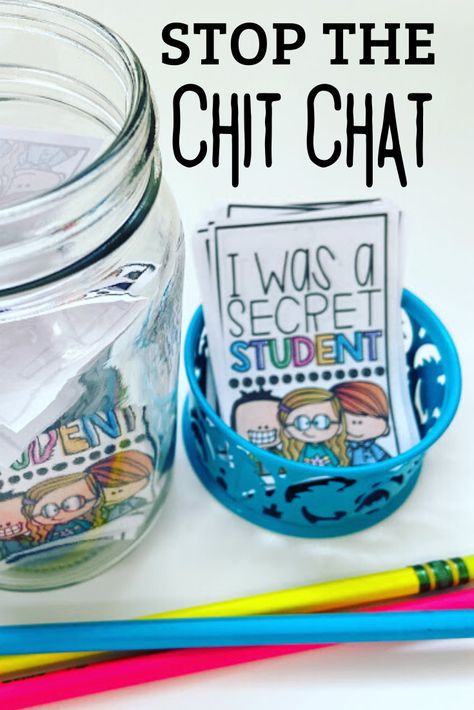 Blurt Jar Classroom, Group Jobs In The Classroom, Class Behavior Incentives, Classroom Incentive Ideas, Pax Behavior Management, How To Get Students To Stop Talking, Classroom Management For Talking, Student Incentives Elementary, Behavior Management First Grade