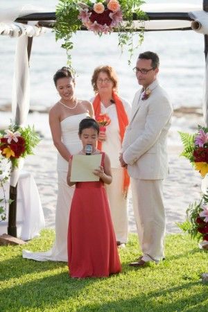 Blended Family Wedding Ceremony, Wedding Vows That Make You Cry, Blended Family Wedding, Blended Families, Wedding Ceremony Script, Wedding Script, Offbeat Bride, Ceremony Inspiration, Step Kids