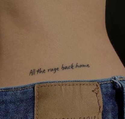 All The Rage Back Home Tattoo, Blessed With Beauty And Rage Tattoo, Rage Tattoo, Home Tattoo, Tatting, Vision Board, Tattoos, Quick Saves, Beauty