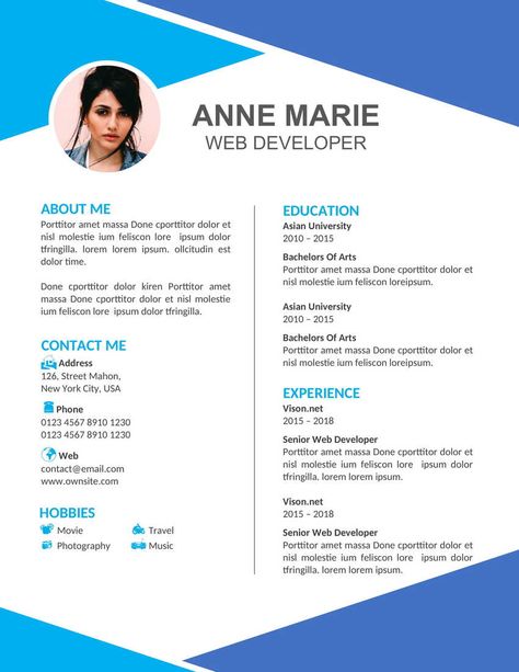 (Resume / CV / Biodata Format Free Download in Word, PDF) Full-Size Template Preview Video ... Read moreDownload Modern Resume Template Word (.docx & .pdf) The post Download Modern Resume Template Word (.docx & .pdf) appeared first on TechGuruPlus.com. Resume Template Free Downloadable, Biodata Format, Best Resume Format, Modern Resume Template, Modern Resume, Resume Template Word, Resume Format, Best Resume, Template Word