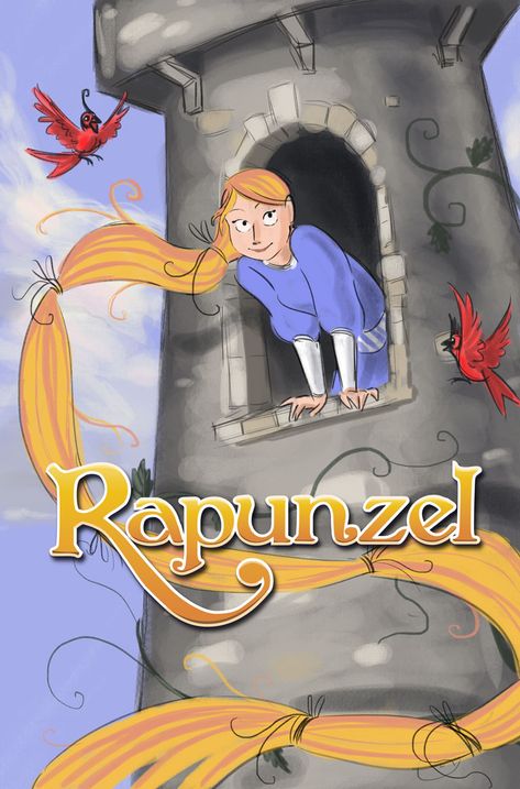 Rapunzel Story Book, Rapunzel Story, English Story Books, Stories For Children, Evil Witch, English Lessons For Kids, Book Add, Reading Levels, Magical World