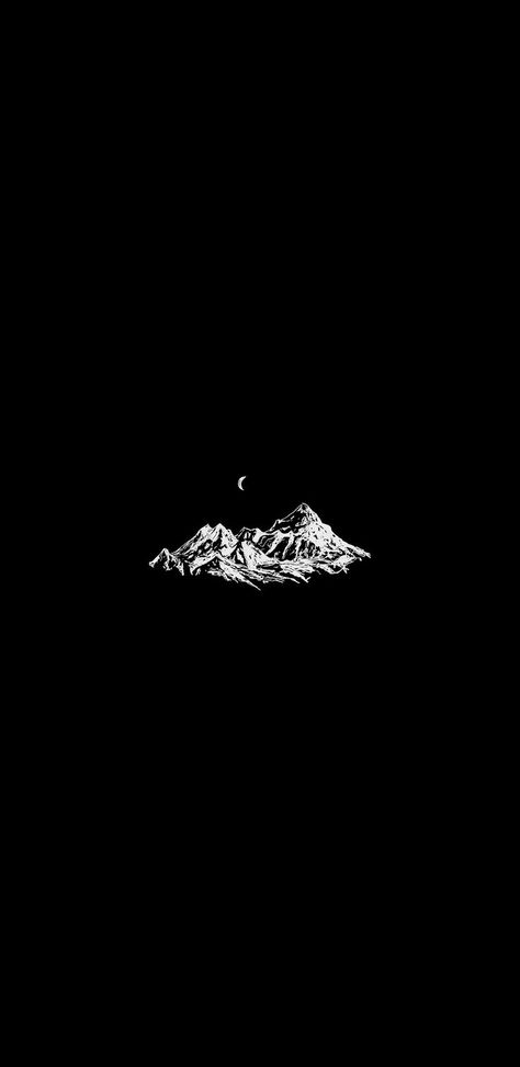 Mountains | Black and white wallpaper iphone, Simple phone wallpapers, Black phone wallpaper Minamilistic Wallpaper, Black Minimalist Wallpaper Aesthetic, Simple Wallpapers Dark, Minimalist Black Wallpaper, Minimalistic Phone Wallpaper, Simple Black Wallpaper, Wallpaper Backgrounds Simple, Black Minimalist Wallpaper, White Wallpaper Iphone