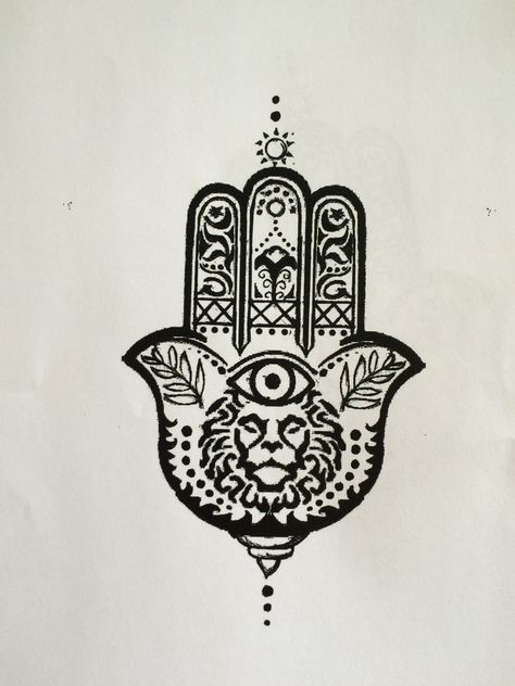 Khamsa-Tattoo-Design Hamasah Tattoo, Hamza Tattoo Design, Meaningful Symbol Tattoos, Hamsa Tattoo Design, Hamsa Hand Tattoo, Tatoo Inspiration, Hamsa Tattoo, Symbol Tattoos, Hand Wrist