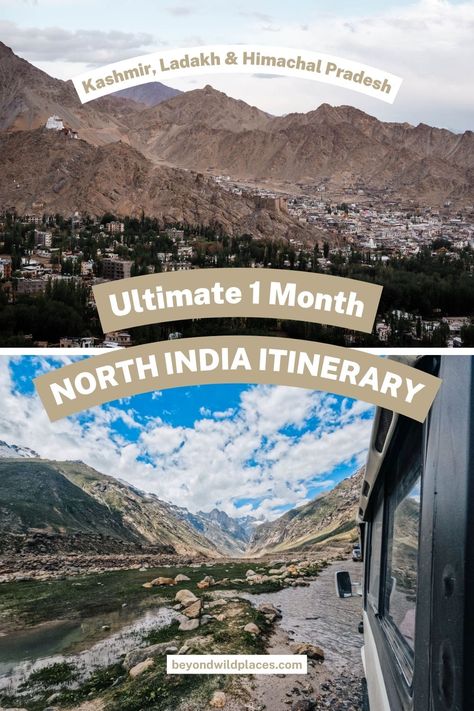 North India Itinerary || The ultimate guide to 1 month in North India; including how to travel fro Delhi to Kashmir, Ladakh and Himachal Pradesh to visit some of the best places in the Indian Himalayas #india #himalayas #northindia #indiaitinerary #ladakh #kashmir India Himalayas, India Itinerary, Himalayas India, Indian Himalayas, Visit India, Travel Destinations Asia, Asia Travel Guide, North India, Eco Friendly Travel