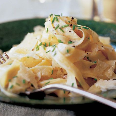 Tagliarelle with Truffle Butter - Barefoot Contessa Truffle Butter Pasta, Truffle Butter Recipe, Barefoot Contessa Recipes, Truffle Pasta, Ina Garten Recipes, Butter Pasta, Truffle Butter, Butter Recipes, Best Vegetarian Recipes