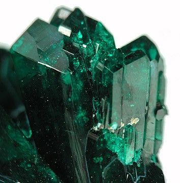 Green Crystals, Emerald, Crystals, Green