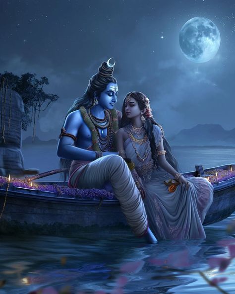 Lord Shiva Pics Wallpapers, Shiv Parvati Love, Parvathi Devi, Siva Parvathi Love Images, Gods Images, Shiva And Parvati, Lord Shiva Stories, Deer Photography, Shiv Parvati