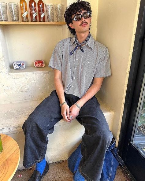 Goofy Outfits, Carlito’s Way, Polo Fits, Streetwear Fashion Baggy, Men Fashion Vintage, Fruit Fashion, Fashion Baggy, Boyfriend Outfit, Mens Fashion Streetwear