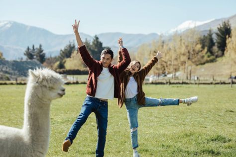 Slater and Kryz Engagement in NZ | Philippines Wedding Blog Slater And Kryz, Rustic Prenup, Slater Young, Pre Nup Photoshoot, Prenup Photos, Couple Ootd, Prenup Photos Ideas, Kryz Uy, Prenuptial Photoshoot