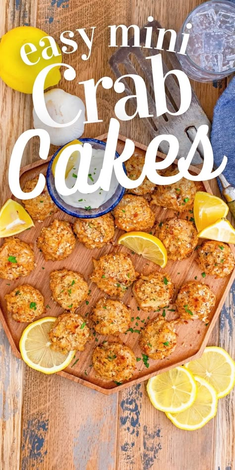 Crabcakes Recipe Best Easy, Crab Patties Recipes, Crab Cakes Recipe Best Easy, Crab Bites, Crab Cake Poppers Recipe, Crab Cake Balls Recipe, Easy Crab Cakes, Crab Cakes Recipe Easy, Crab Cakes Appetizers