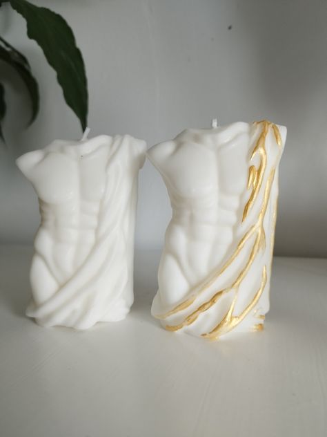 Vegan Decor, Natural Candle, Male Torso, Aroma Candle, Natural Candles, Jan 20, Pillar Candle, Etsy Candles, Candle Gift