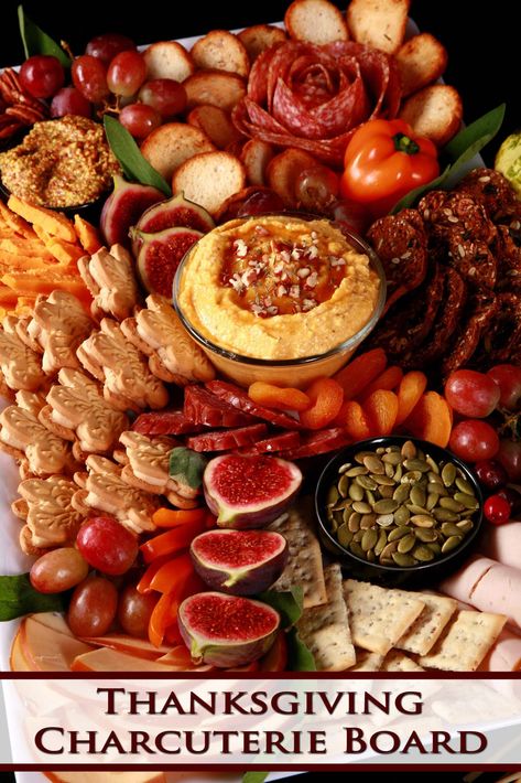 Fall Charcuterie Board, Thanksgiving Charcuterie Board, Thanksgiving Charcuterie, Fall Charcuterie, Charcuterie Platter, Whipped Feta, Thanksgiving Appetizers, Fresh Figs, Perfect Appetizers