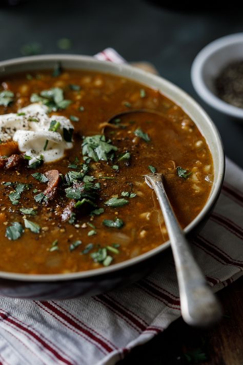 Lamb Soup, Chicken Curry Soup, How To Cook Barley, Barley Recipe, Best Soup, Recipes For Fall, Glass Of Red Wine, Comforting Soup, Winter Cooking