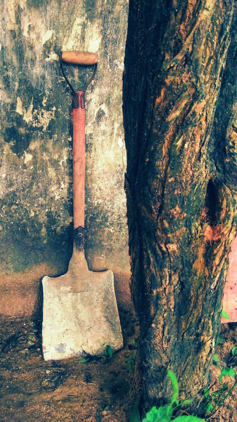 Shovel Aesthetic, Yard Work, Garden Trowel, Shovel, Garden Tools, Lost, Photography, Quick Saves