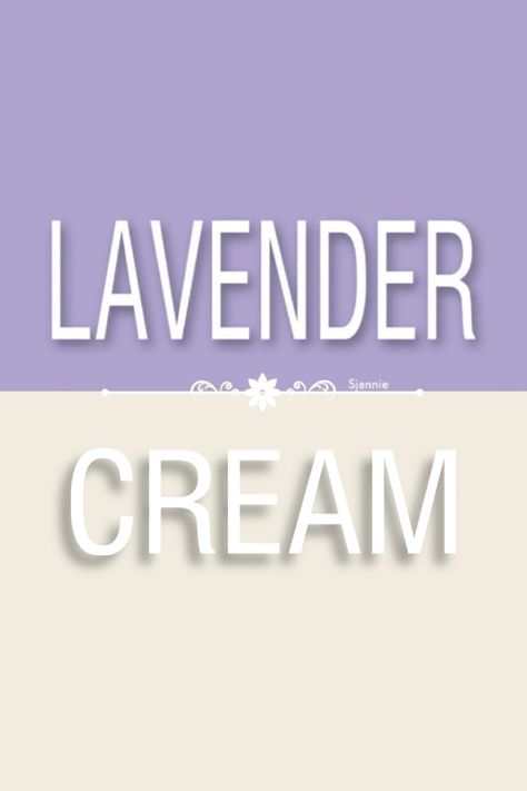 Lavender And Cream Color Palette, Lavender Colour Bedroom, Lavender Colour Room, Lavender Room Paint, Lavender Wall Paint Bedrooms, Color Combination With Lavender, Lavender Colour Combination, Lavender Wall Color, Lavender Color Combinations