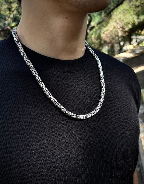 Silver chains for men