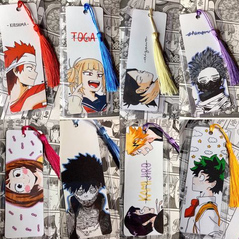 Anime Bookmarks, Handmade Bookmarks Diy, Ohuhu Markers, Anime Drawing Books, Creative Drawing Prompts, Art Drawings Sketches Pencil, Ink Pens, Anime Crafts, Book Art Diy